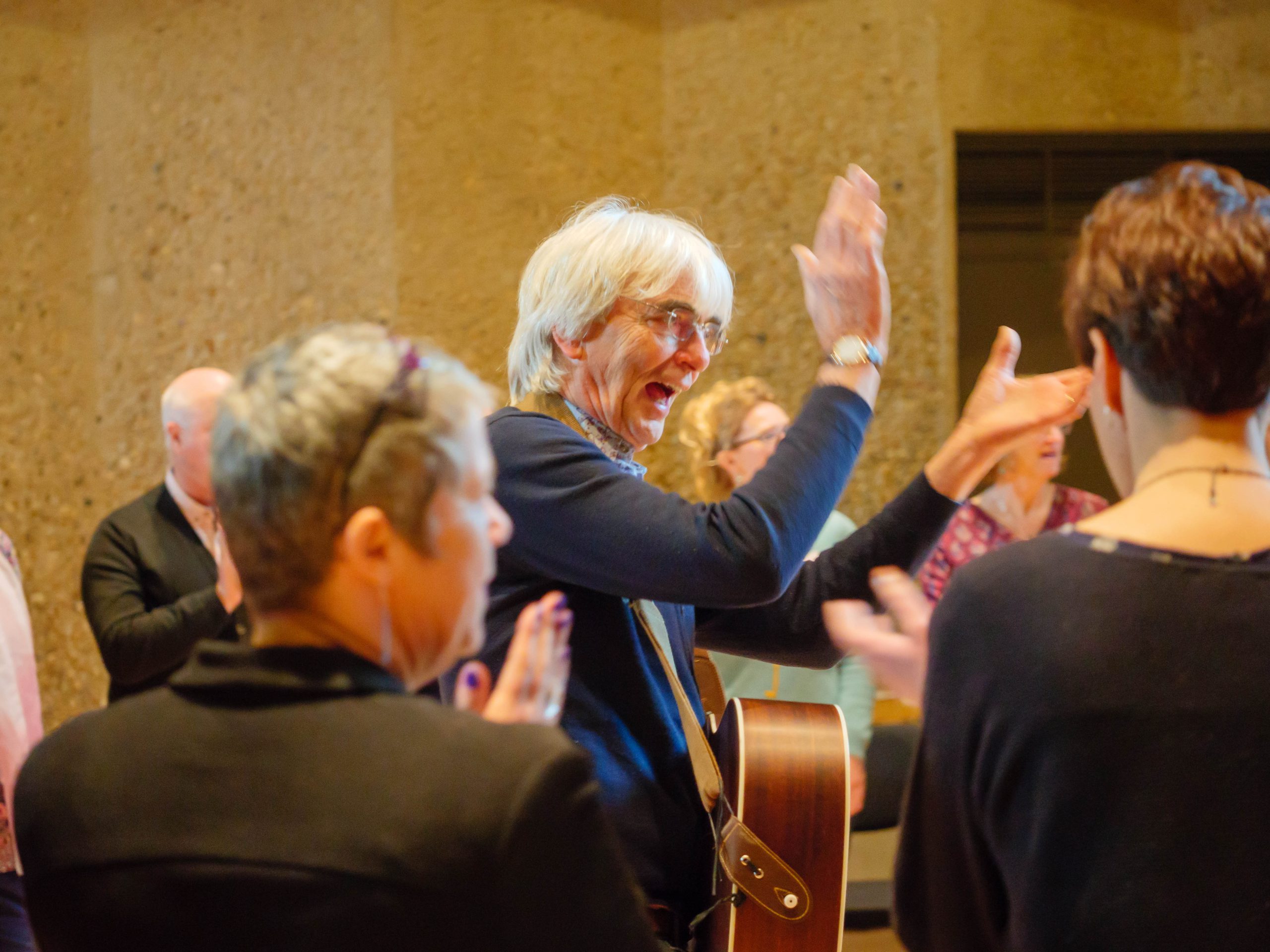 Singing to Beat Parkinson's training workshops at Snape Maltings